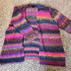 Lane Bryant Super Colorful Cardigan 22/24